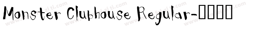 Monster Clubhouse Regular字体转换